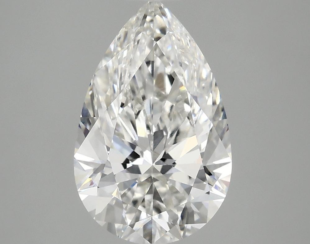 2.51 Carat Pear Shaped Ideal Cut VVS2 IGI Certified Lab Grown Diamond