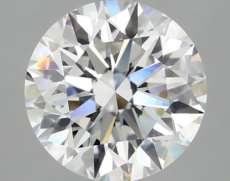 2.58 Carat Round Shaped Excellent Cut VVS2 IGI Certified Lab Grown Diamond