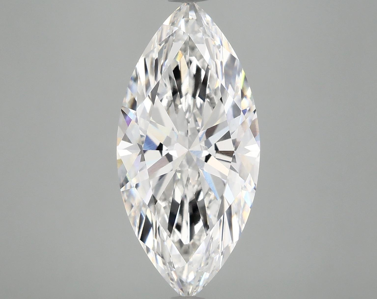 4.95 Carat Marquise Shaped Excellent Cut VS1 IGI Certified Lab Grown Diamond