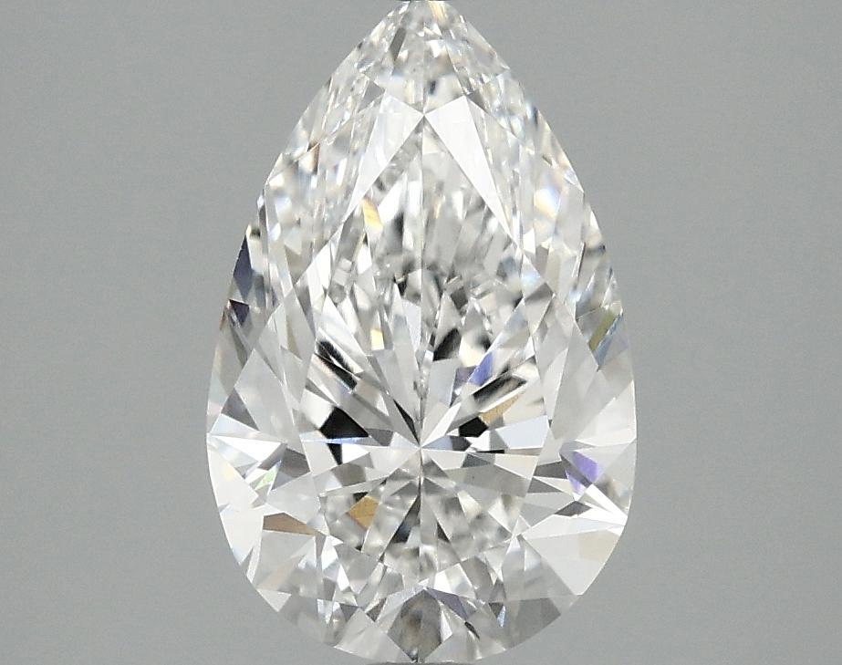 2.02 Carat Pear Shaped Ideal Cut VVS2 IGI Certified Lab Grown Diamond
