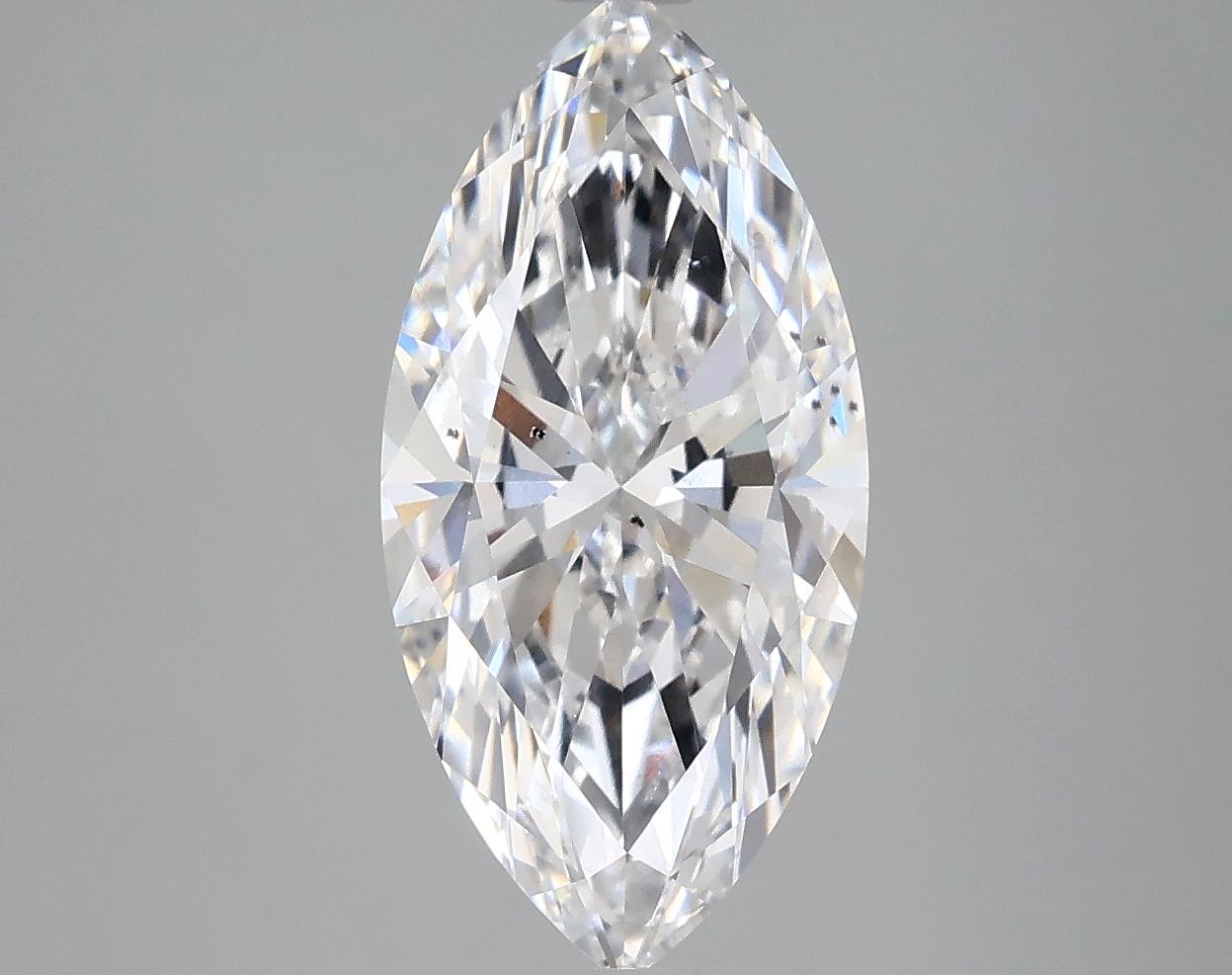3.04 Carat Marquise Shaped Ideal Cut SI1 IGI Certified Lab Grown Diamond