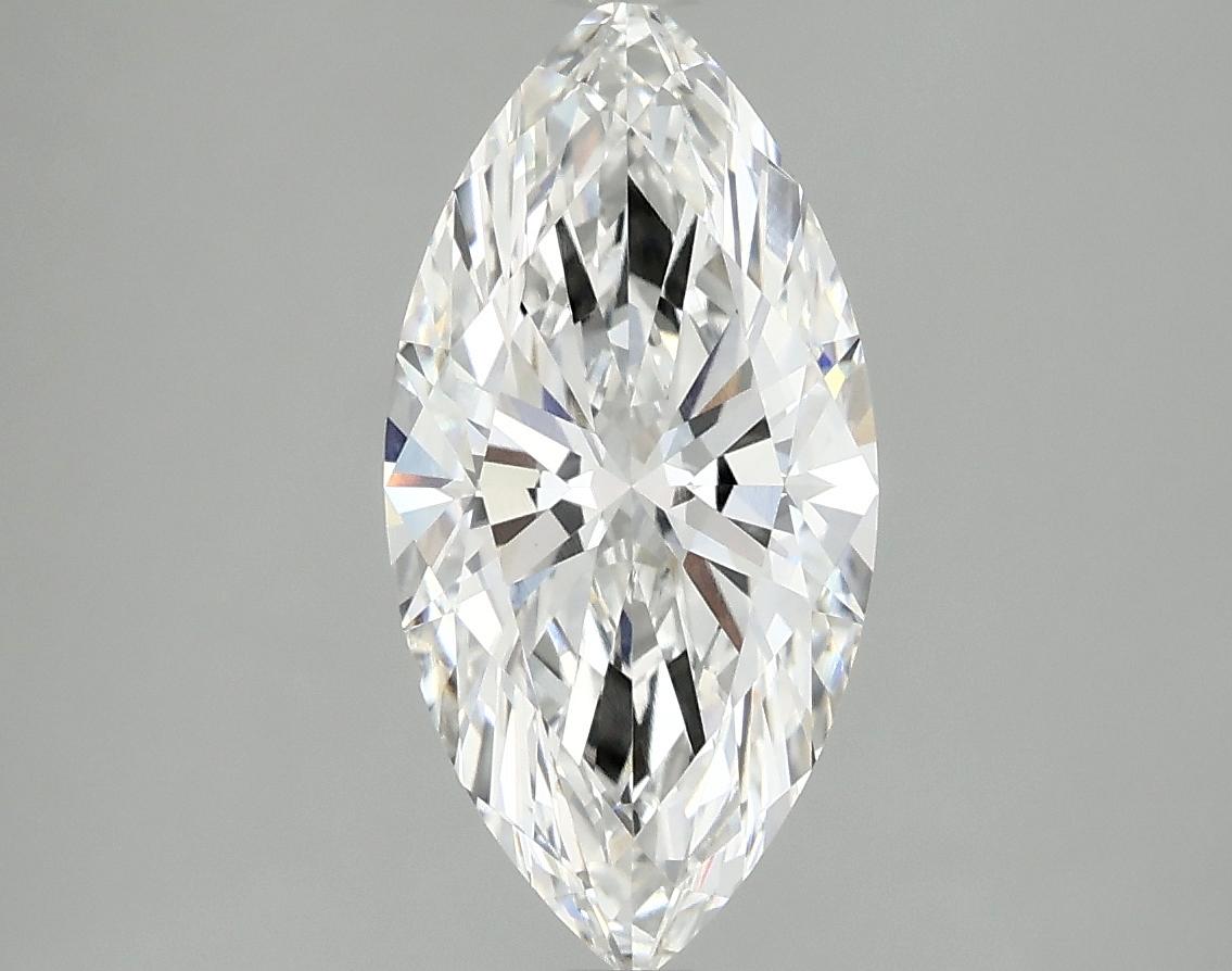 2.08 Carat Marquise Shaped Ideal Cut VVS2 IGI Certified Lab Grown Diamond