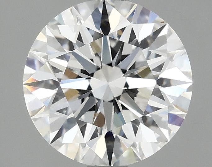 2.05 Carat Round Shaped Excellent Cut VVS2 IGI Certified Lab Grown Diamond