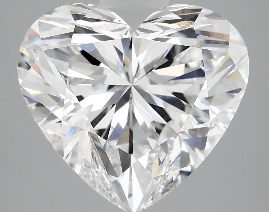 4.35 Carat Heart Shaped Ideal Cut VVS2 IGI Certified Lab Grown Diamond
