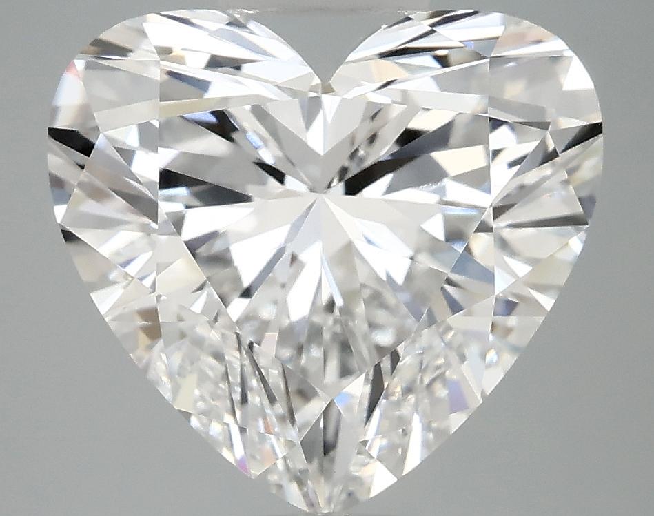 5.1 Carat Heart Shaped Ideal Cut VVS2 IGI Certified Lab Grown Diamond