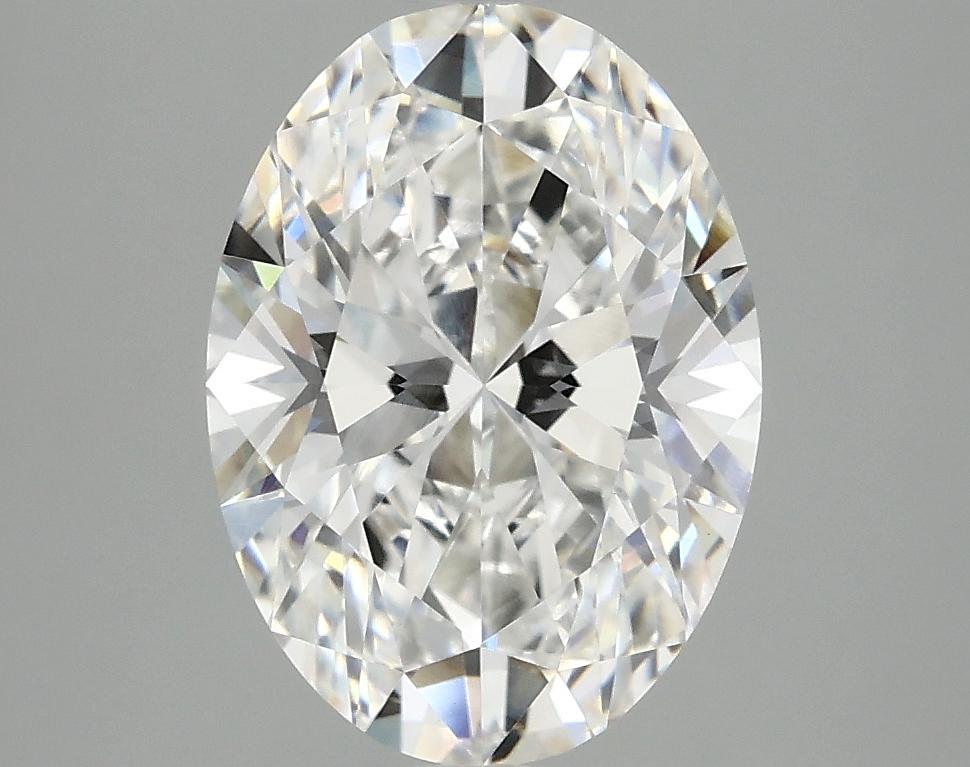 3.09 Carat Oval Shaped Ideal Cut VVS2 IGI Certified Lab Grown Diamond