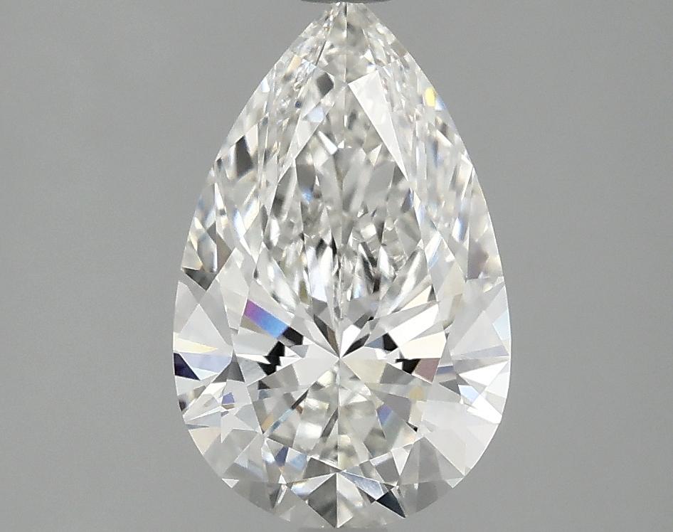 2.0 Carat Pear Shaped Ideal Cut VVS2 IGI Certified Lab Grown Diamond