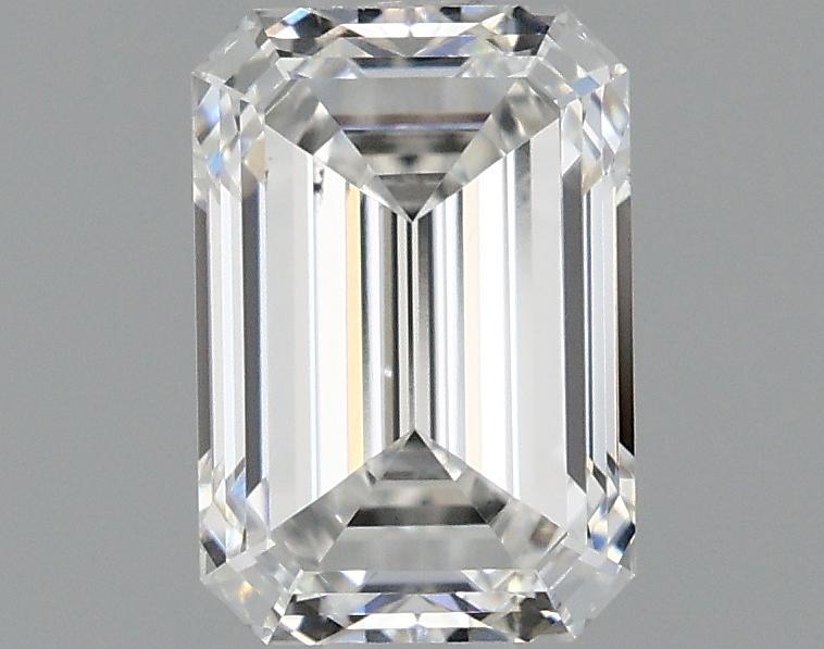 0.97 Carat Emerald Shaped Ideal Cut VS2 IGI Certified Lab Grown Diamond