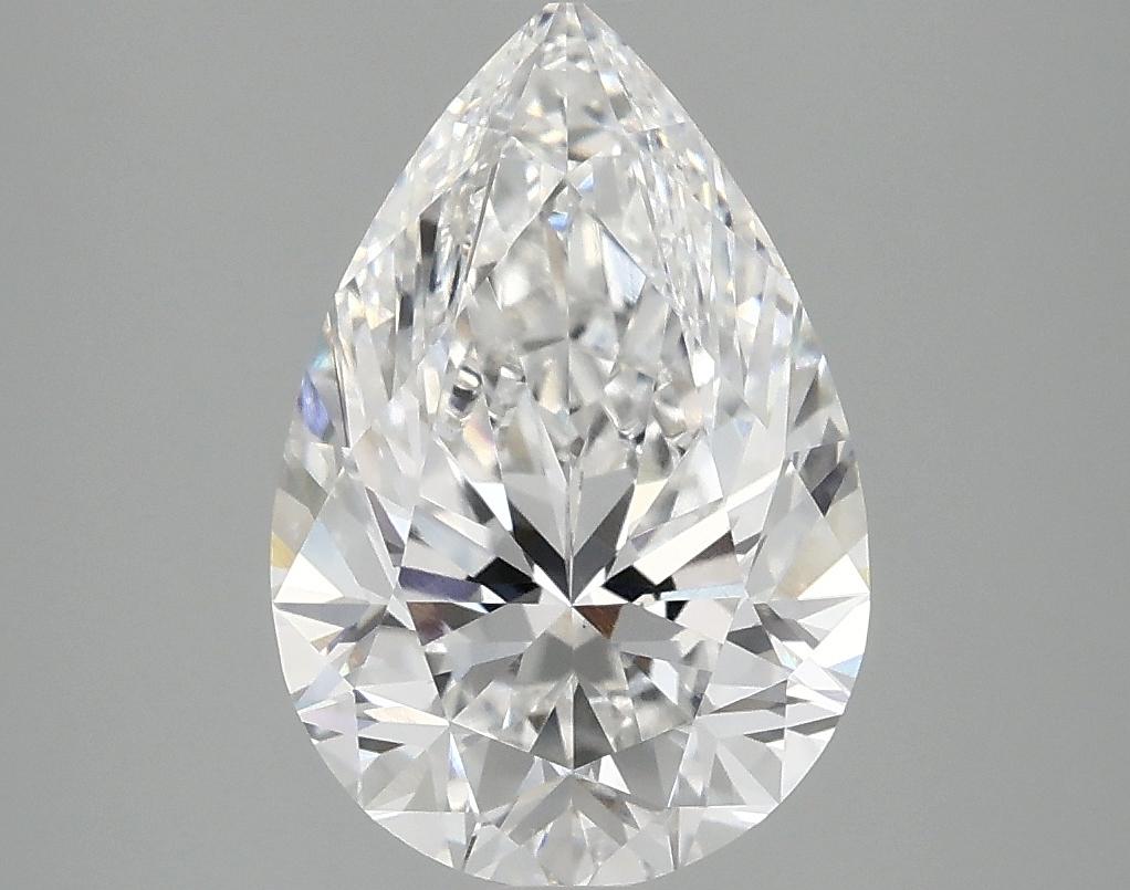 3.02 Carat Pear Shaped Excellent Cut VS1 IGI Certified Lab Grown Diamond
