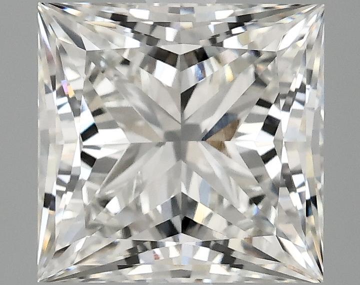 2.87 Carat Princess Shaped Ideal Cut VVS2 IGI Certified Lab Grown Diamond