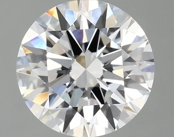 2.14 Carat Round Shaped Ideal Cut VVS2 IGI Certified Lab Grown Diamond