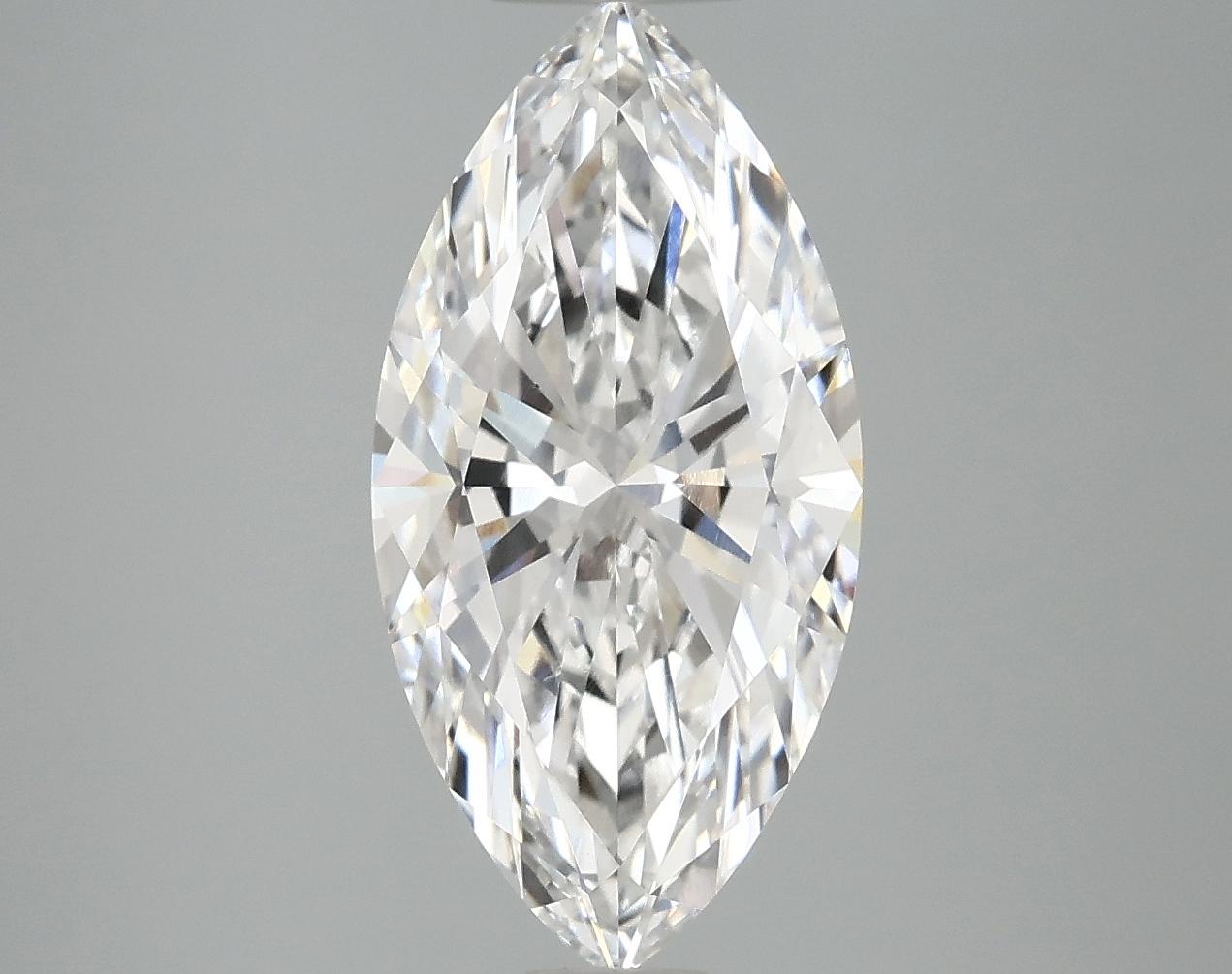 3.08 Carat Marquise Shaped Ideal Cut VS1 IGI Certified Lab Grown Diamond