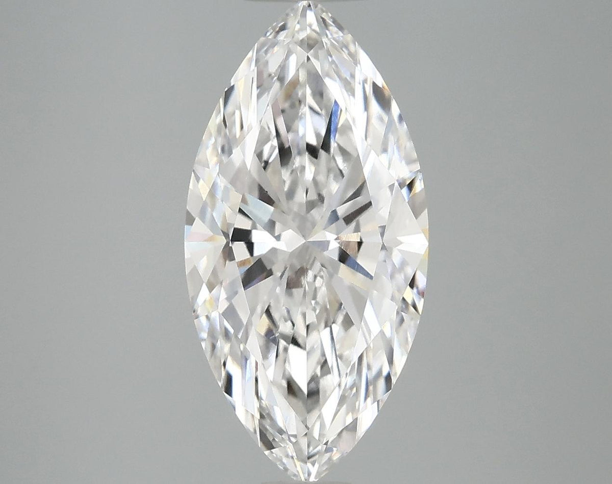 3.08 Carat Marquise Shaped Ideal Cut VS1 IGI Certified Lab Grown Diamond