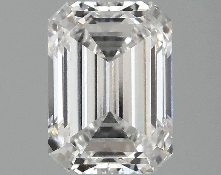 2.1 Carat Emerald Shaped Excellent Cut VVS2 IGI Certified Lab Grown Diamond