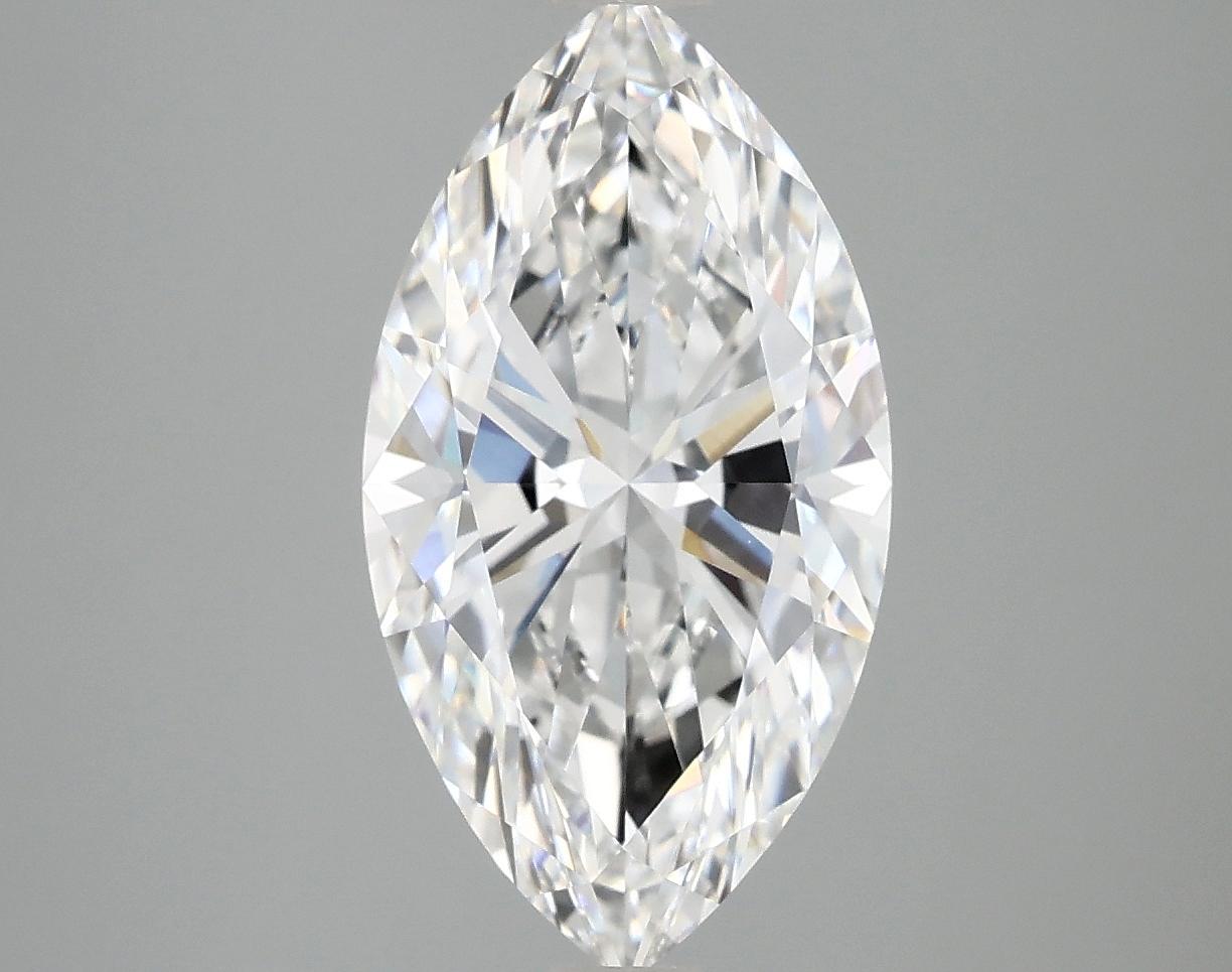 3.07 Carat Marquise Shaped Excellent Cut VVS2 IGI Certified Lab Grown Diamond