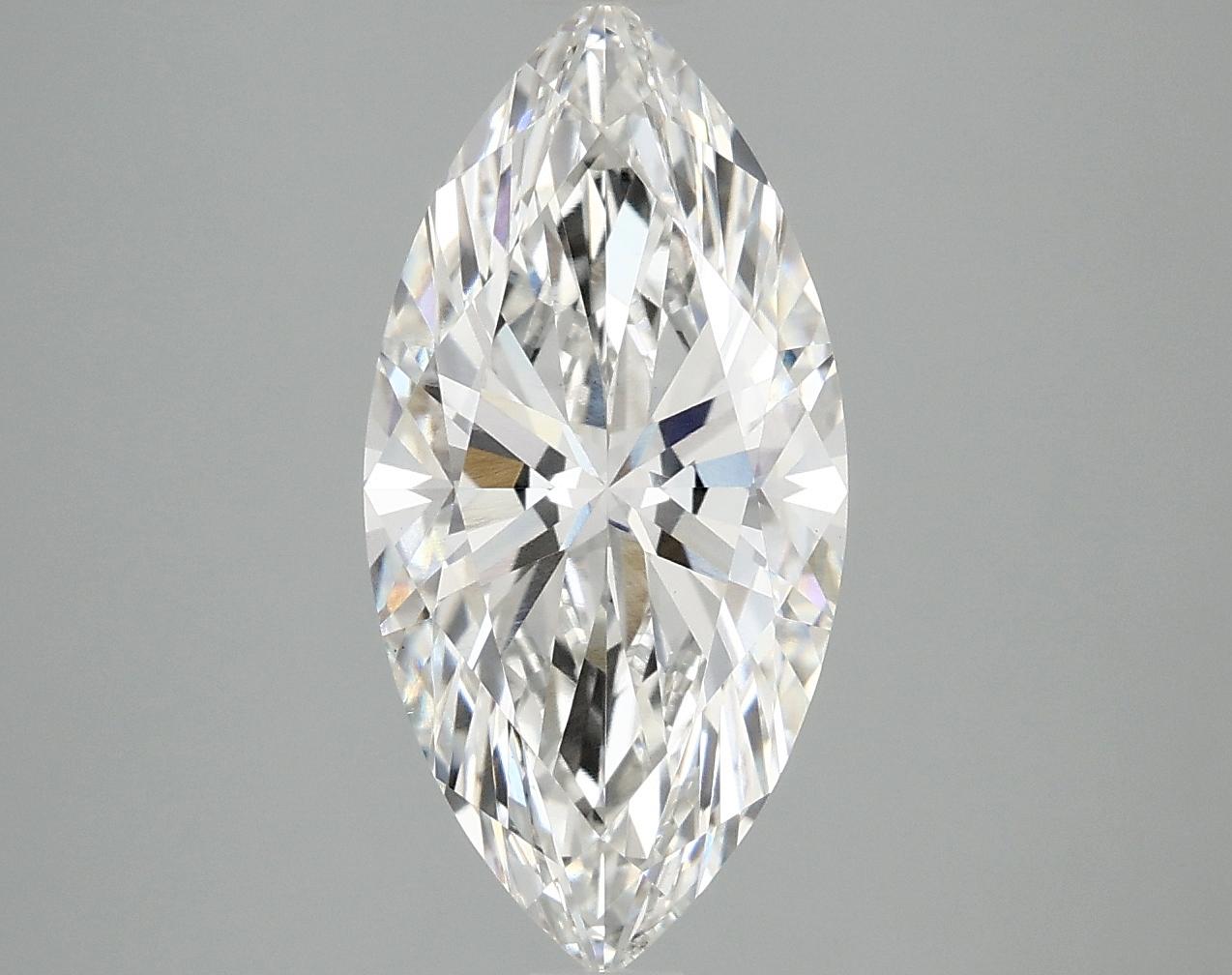 3.04 Carat Marquise Shaped Ideal Cut VS1 IGI Certified Lab Grown Diamond