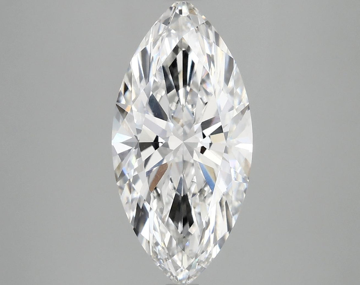 3.09 Carat Marquise Shaped Excellent Cut VS1 IGI Certified Lab Grown Diamond