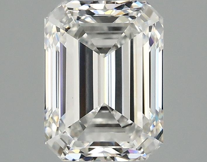 2.0 Carat Emerald Shaped Excellent Cut VVS2 IGI Certified Lab Grown Diamond