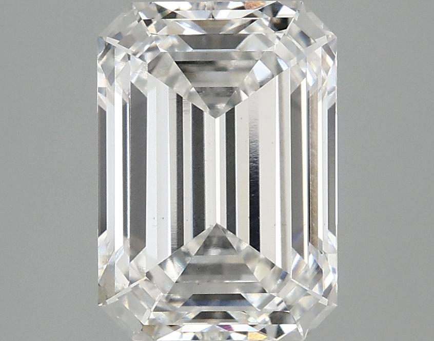 3.09 Carat Emerald Shaped Ideal Cut VS1 IGI Certified Lab Grown Diamond