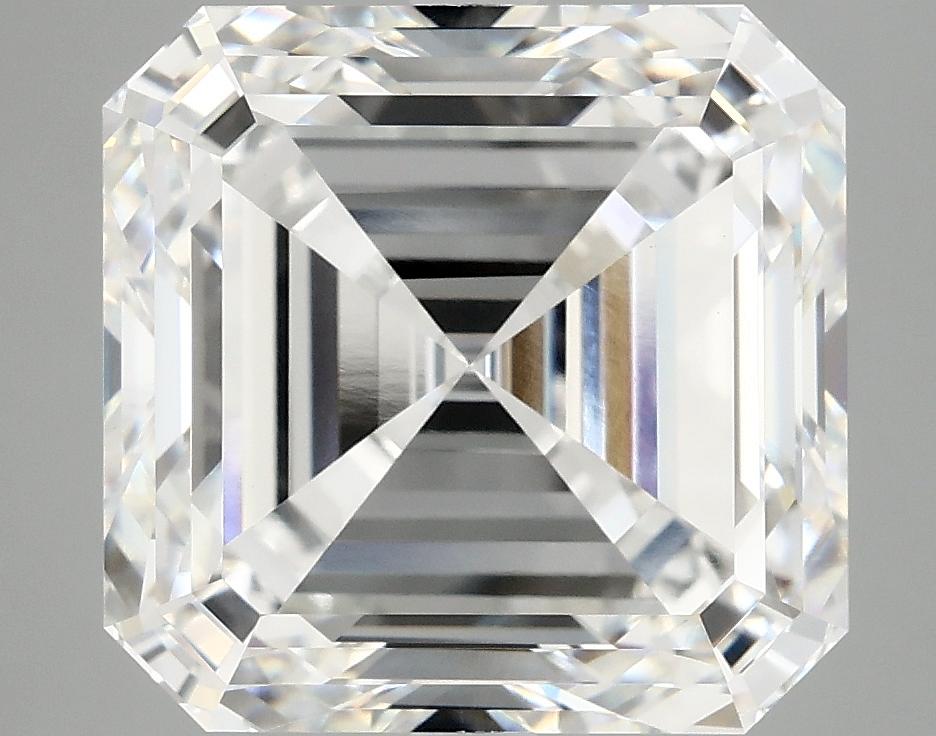 8.21 Carat Asscher Shaped Ideal Cut VVS2 IGI Certified Lab Grown Diamond