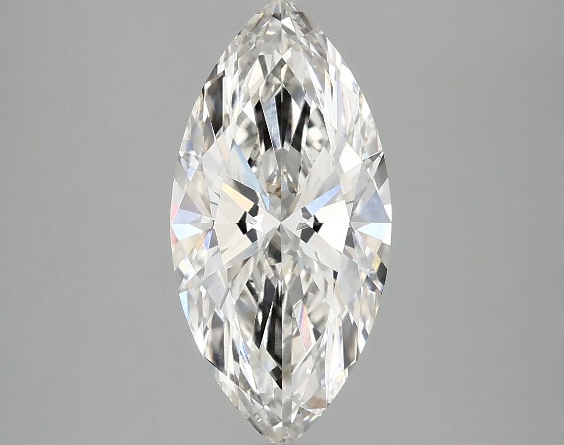 2.02 Carat Marquise Shaped Excellent Cut VVS2 IGI Certified Lab Grown Diamond