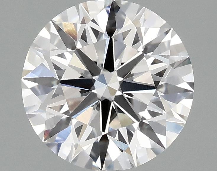 1.47 Carat Round Shaped Ideal Cut VVS2 IGI Certified Lab Grown Diamond