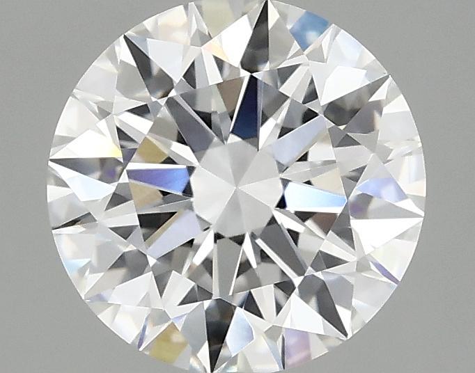 2.08 Carat Round Shaped Excellent Cut VVS2 IGI Certified Lab Grown Diamond