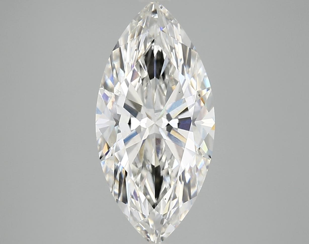 3.52 Carat Marquise Shaped Excellent Cut VS2 IGI Certified Lab Grown Diamond