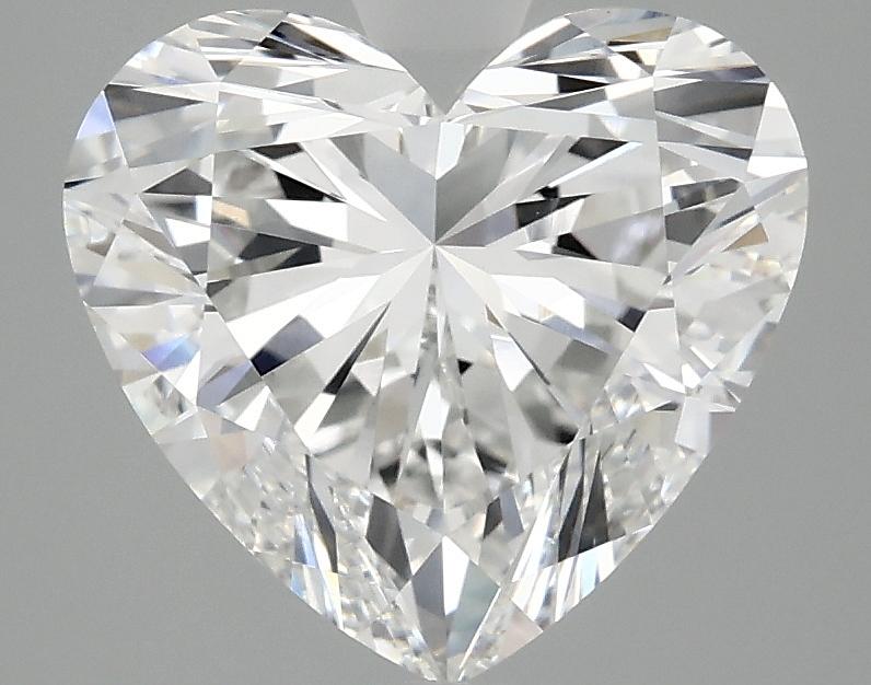 3.1 Carat Heart Shaped Ideal Cut VVS2 IGI Certified Lab Grown Diamond