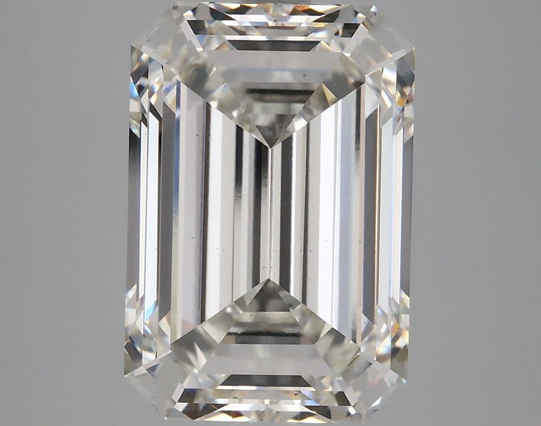 6.24 Carat Emerald Shaped Ideal Cut VS2 IGI Certified Lab Grown Diamond