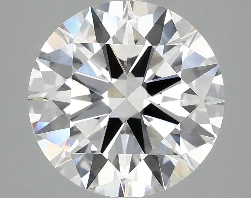 3.09 Carat Round Shaped Ideal Cut VVS2 IGI Certified Lab Grown Diamond