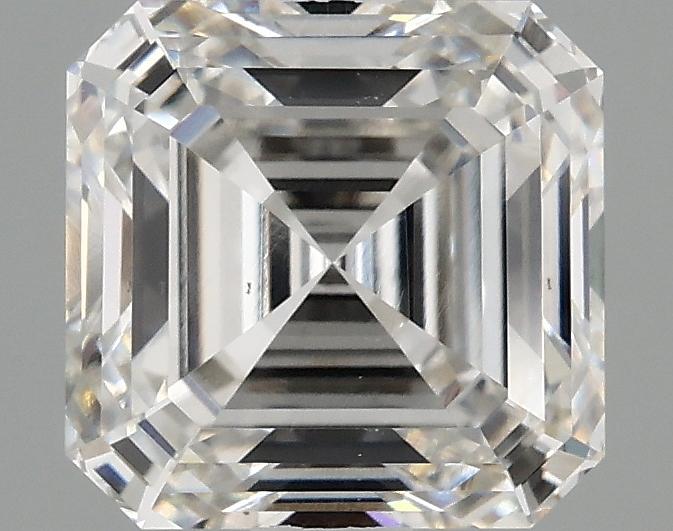 2.03 Carat Asscher Shaped Ideal Cut VS2 IGI Certified Lab Grown Diamond