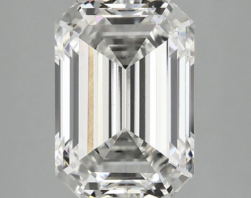 3.09 Carat Emerald Shaped Ideal Cut VS1 IGI Certified Lab Grown Diamond