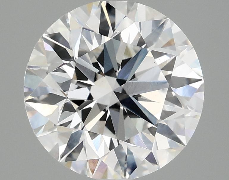3.08 Carat Round Shaped Excellent Cut VS1 IGI Certified Lab Grown Diamond