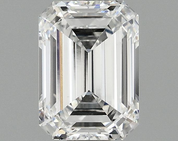 0.99 Carat Emerald Shaped Excellent Cut VVS2 IGI Certified Lab Grown Diamond