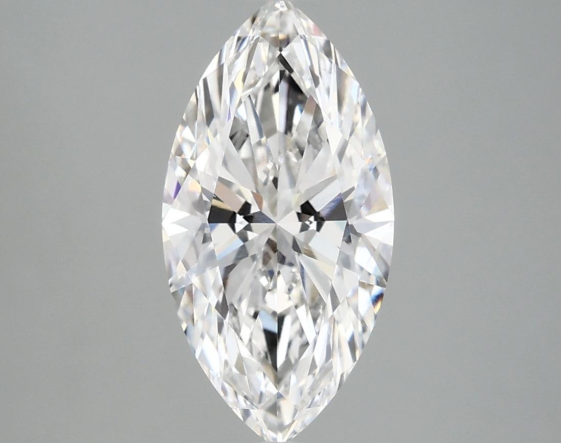 2.1 Carat Marquise Shaped Ideal Cut VVS2 IGI Certified Lab Grown Diamond