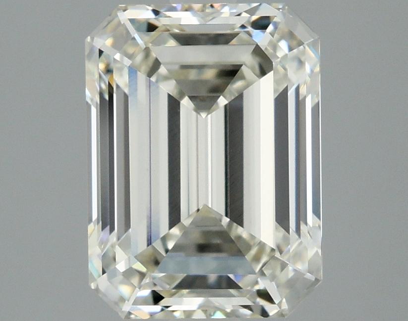 3.02 Carat Emerald Shaped Excellent Cut VVS2 IGI Certified Lab Grown Diamond