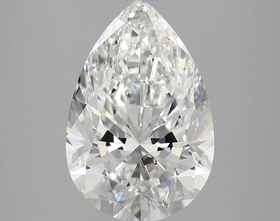 4.09 Carat Pear Shaped Excellent Cut VS1 IGI Certified Lab Grown Diamond