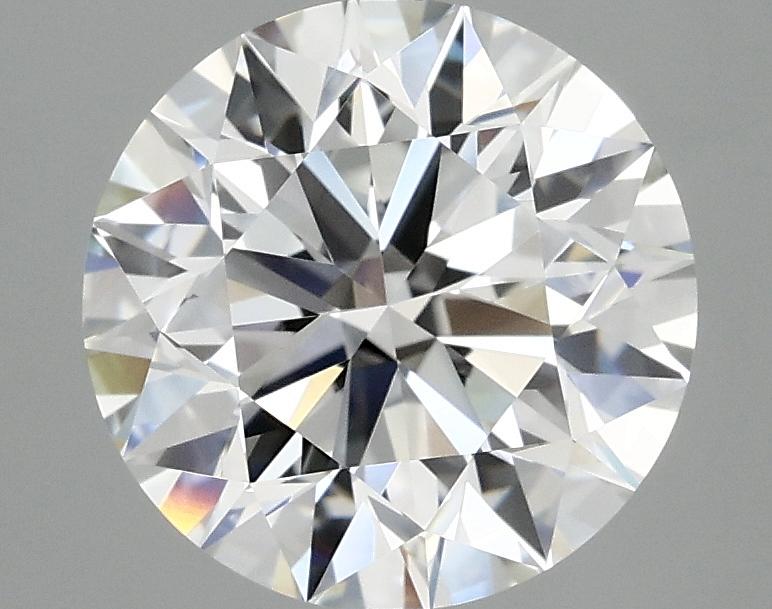 3.05 Carat Round Shaped Excellent Cut VVS2 IGI Certified Lab Grown Diamond
