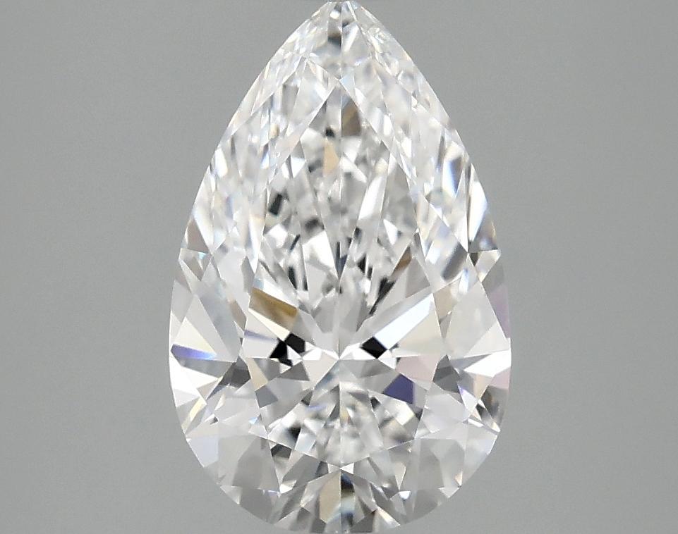 2.1 Carat Pear Shaped Ideal Cut VVS2 IGI Certified Lab Grown Diamond