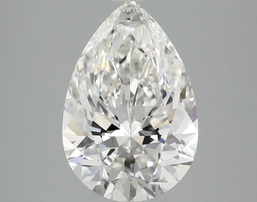 3.09 Carat Pear Shaped Excellent Cut VS1 IGI Certified Lab Grown Diamond