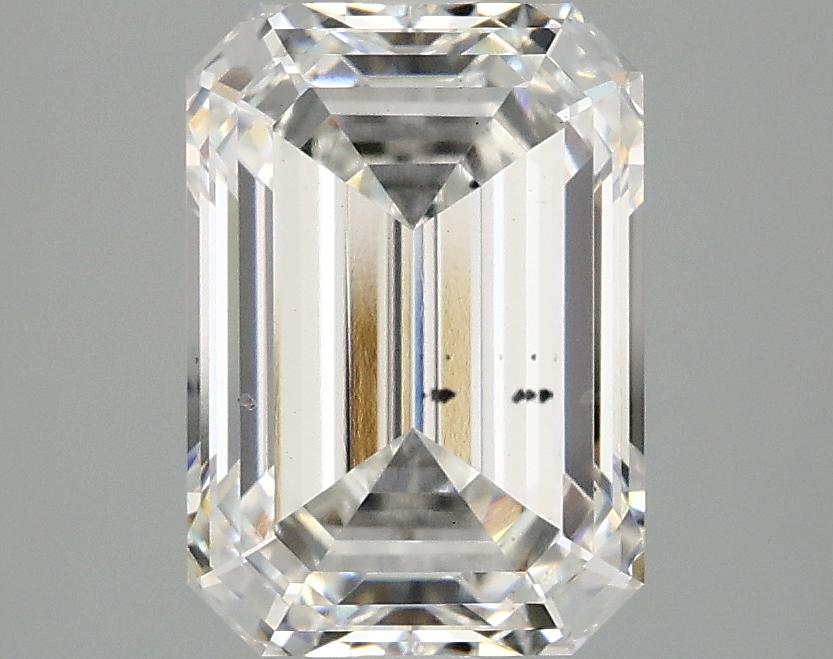 3.05 Carat Emerald Shaped Ideal Cut SI1 IGI Certified Lab Grown Diamond