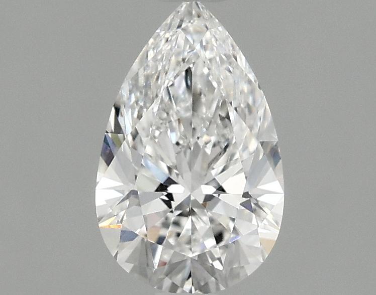0.97 Carat Pear Shaped Ideal Cut VVS2 IGI Certified Lab Grown Diamond