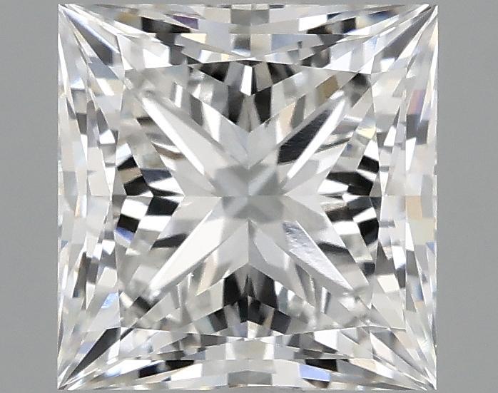 1.95 Carat Princess Shaped Ideal Cut VVS2 IGI Certified Lab Grown Diamond