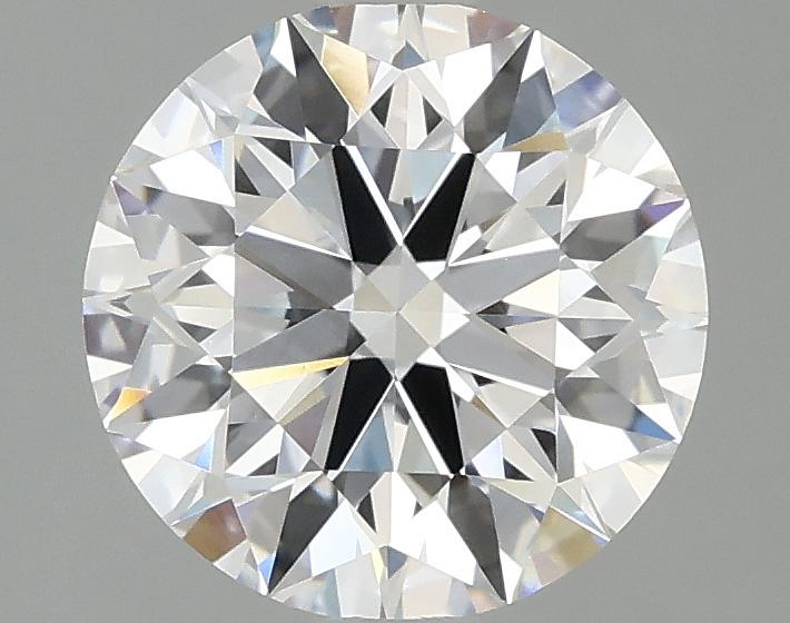 2.01 Carat Round Shaped Ideal Cut VVS2 IGI Certified Lab Grown Diamond