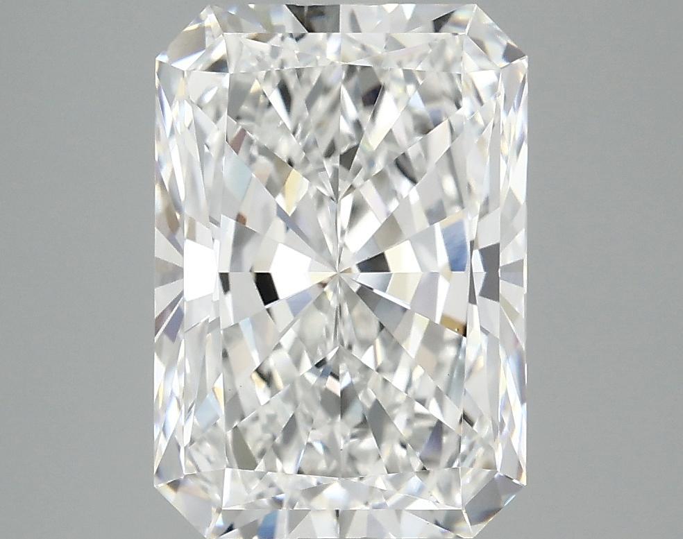 4.08 Carat Radiant Shaped Ideal Cut VVS2 IGI Certified Lab Grown Diamond