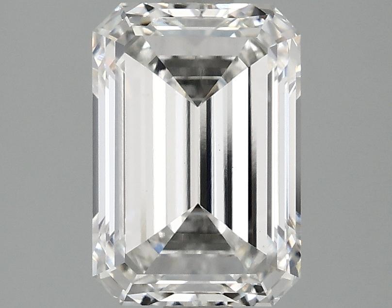 2.5 Carat Emerald Shaped Ideal Cut VS1 IGI Certified Lab Grown Diamond