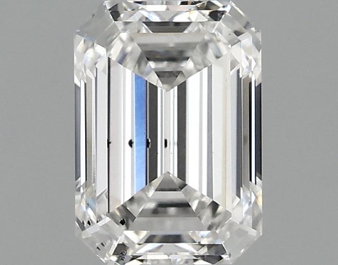 1.01 Carat Emerald Shaped Ideal Cut SI1 IGI Certified Lab Grown Diamond