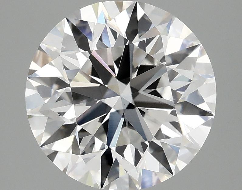 3.08 Carat Round Shaped Excellent Cut VS1 IGI Certified Lab Grown Diamond