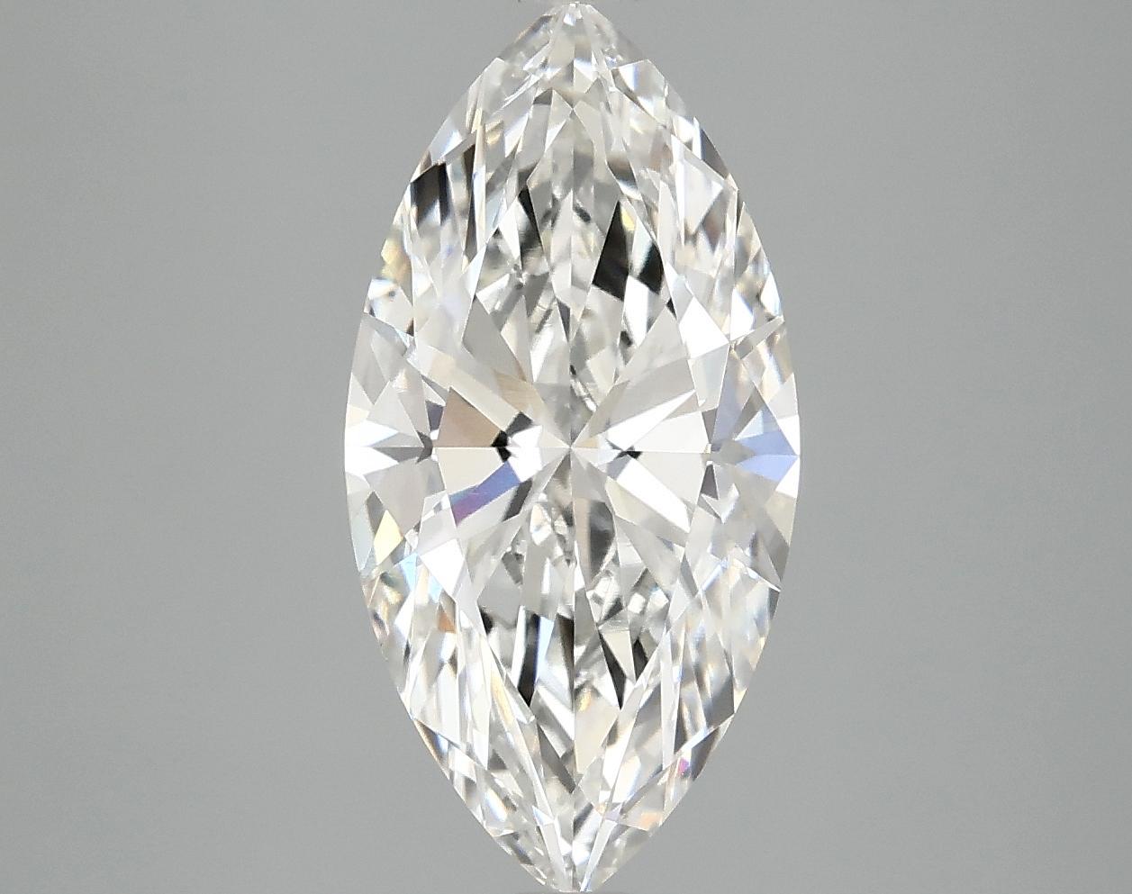 3.0 Carat Marquise Shaped Ideal Cut VVS1 IGI Certified Lab Grown Diamond